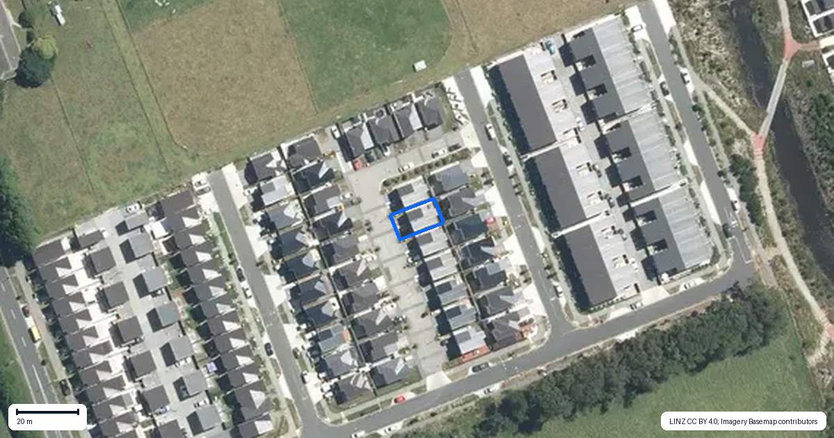 Property context map for 12 Arahopu Place, Papakura