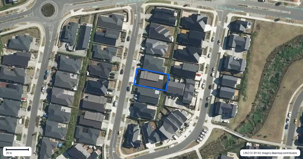 Property context map for 8 Croatia Avenue, Huapai, Kumeu