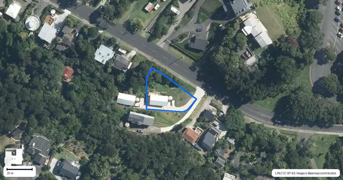 Property context map for 191A Maraetai Drive, Maraetai, Auckland