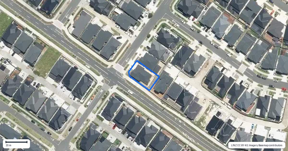 Property context map for 1 Tannaghmore Drive, Flat Bush, Auckland