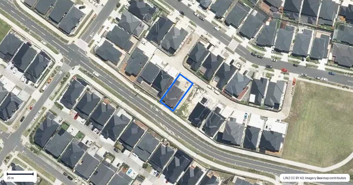 Property context map for 14 Glann Lane, Flat Bush, Auckland