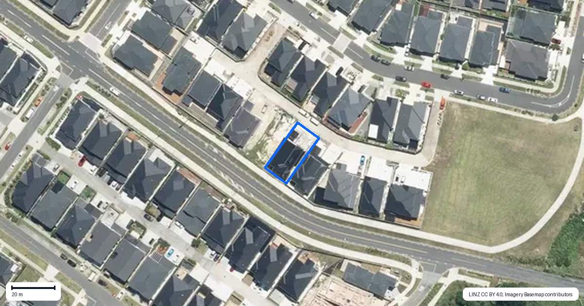 Property context map for 10 Glann Lane, Flat Bush, Auckland