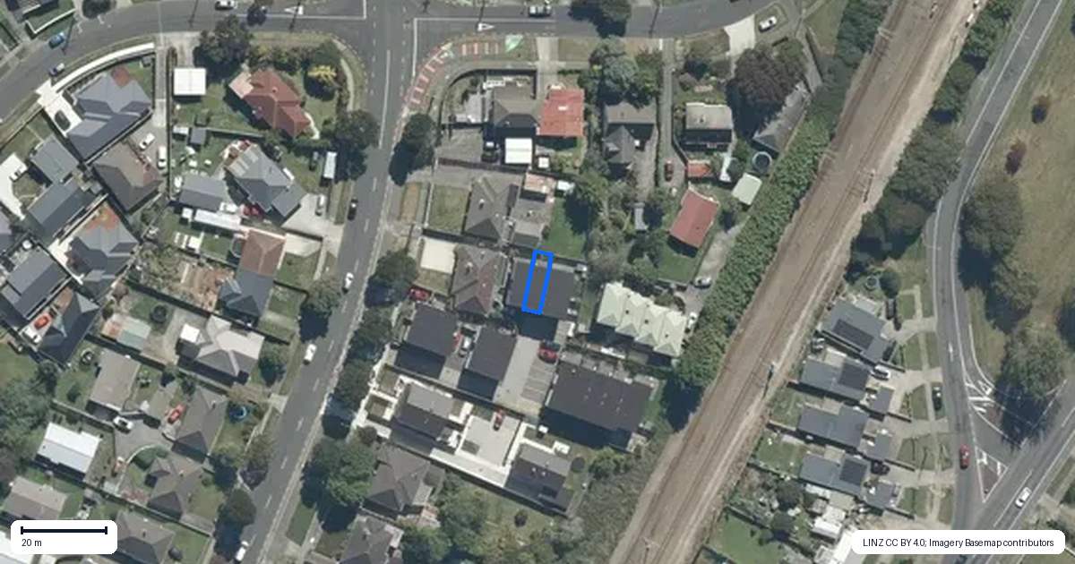 Property context map for 6/338 Oxford Terrace, Avalon, Lower Hutt