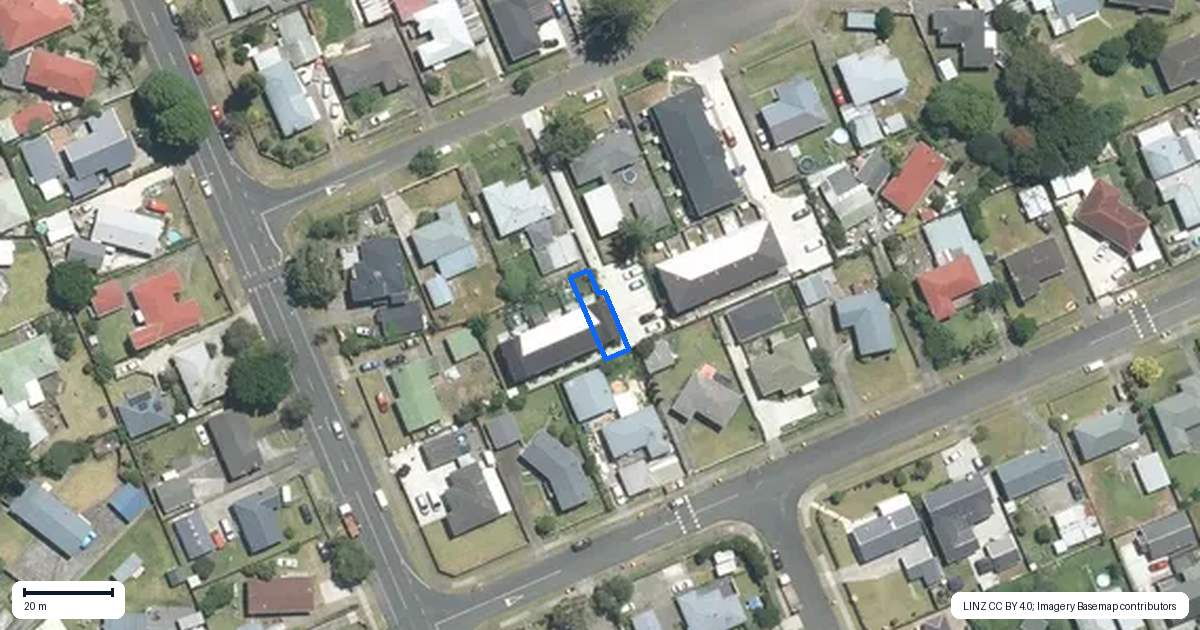 Property context map for 7A Bettina Place, Manurewa, Auckland