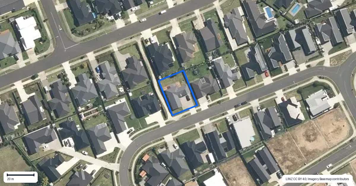 Property context map for 120 Page Crescent, Te Awamutu
