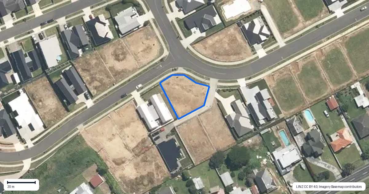 Property context map for 5/156 Nicholson Avenue, Te Awamutu