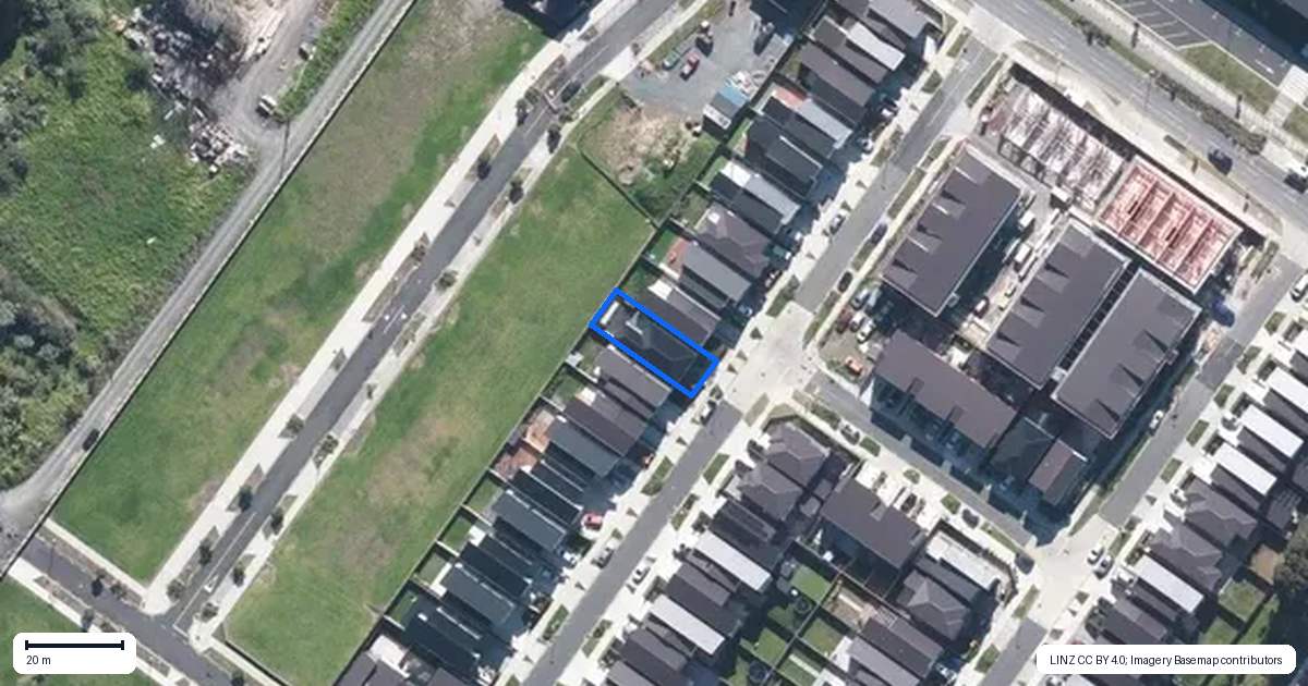 Property context map for 19 Pilot Drive, Hobsonville, Auckland