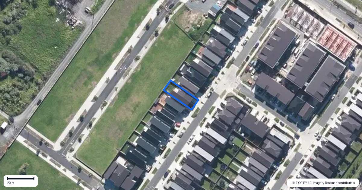 Property context map for 23 Pilot Drive, Hobsonville, Auckland
