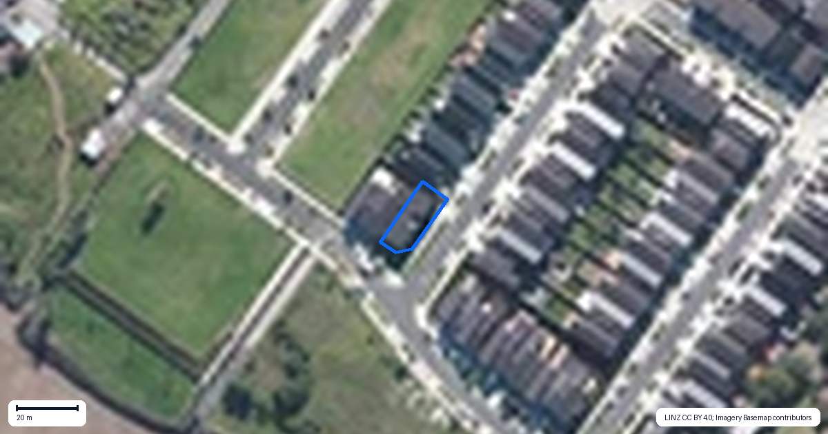 Property context map for 95 Limestone Drive, Hobsonville, Auckland