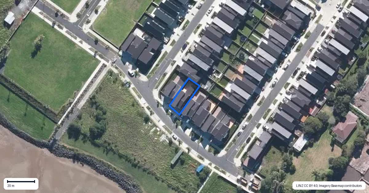 Property context map for 99 Limestone Drive, Hobsonville, Auckland