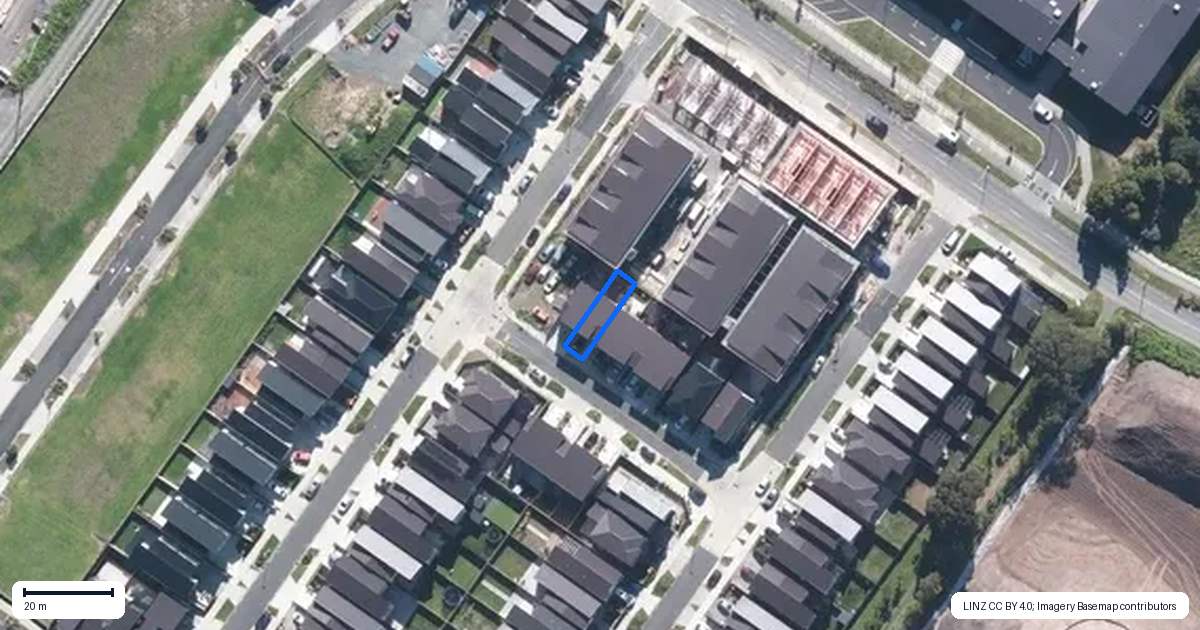 Property context map for 5 Landing Path Drive, Hobsonville, Auckland