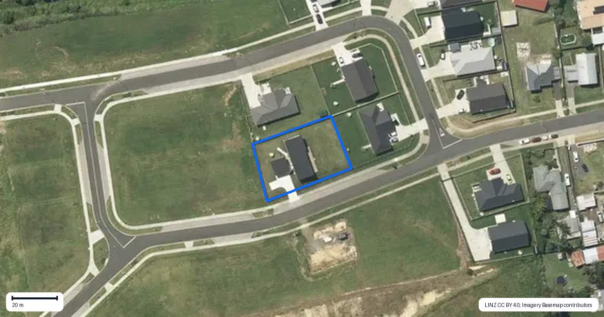 Property context map for 10 Waugh Lane, Huntly