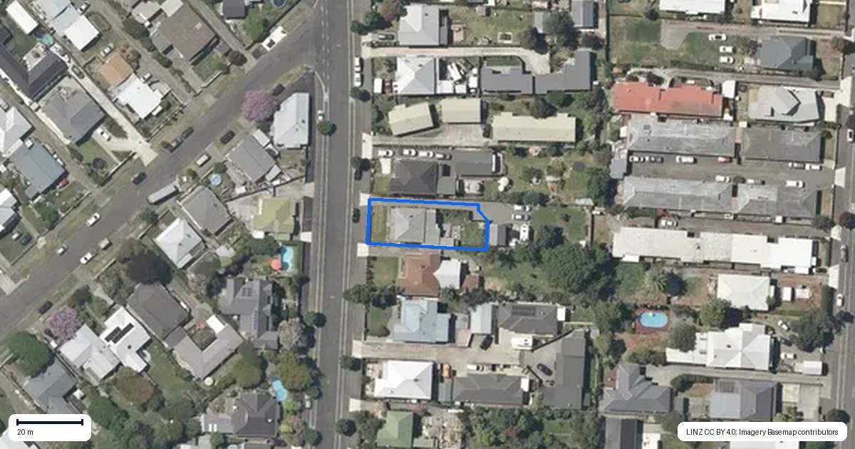 Property context map for 123 Nelson Crescent, Napier South, Napier