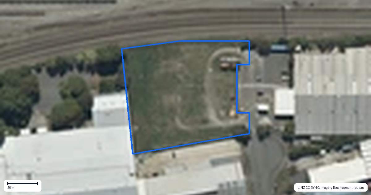 Property context map for 57 Hands Road, Middleton, Christchurch