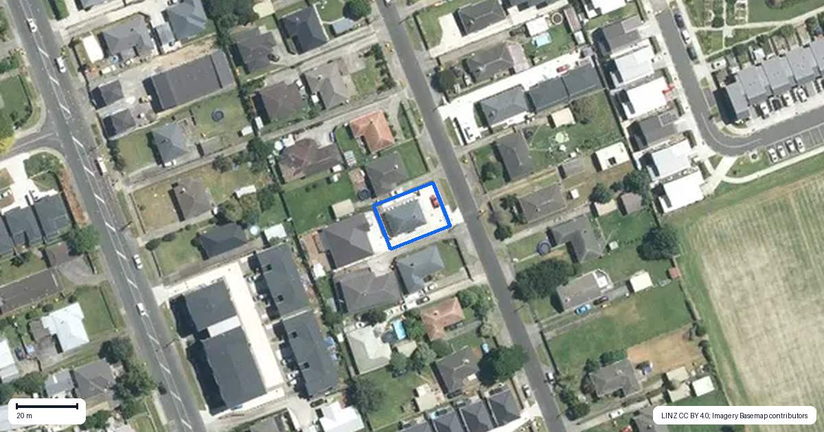 Property context map for 27 Arimu Road, Papakura
