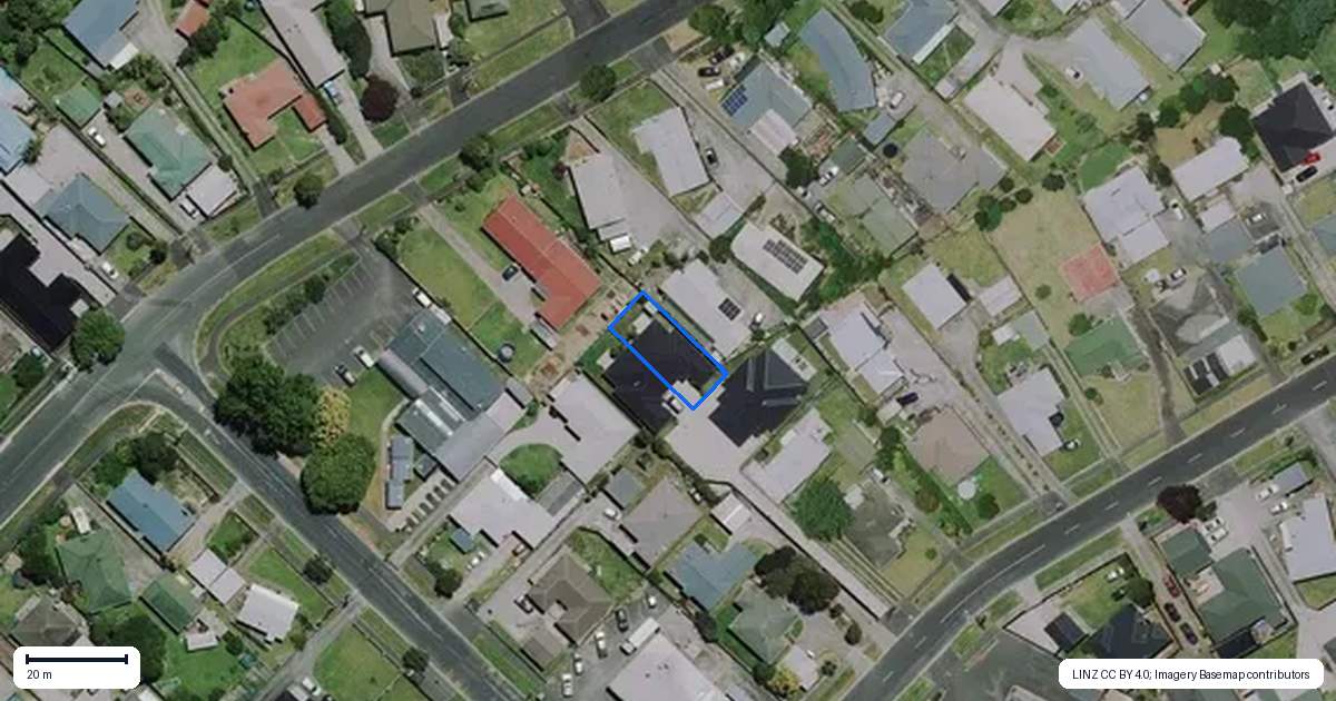Property context map for 5C Bruce Avenue, Glenview, Hamilton