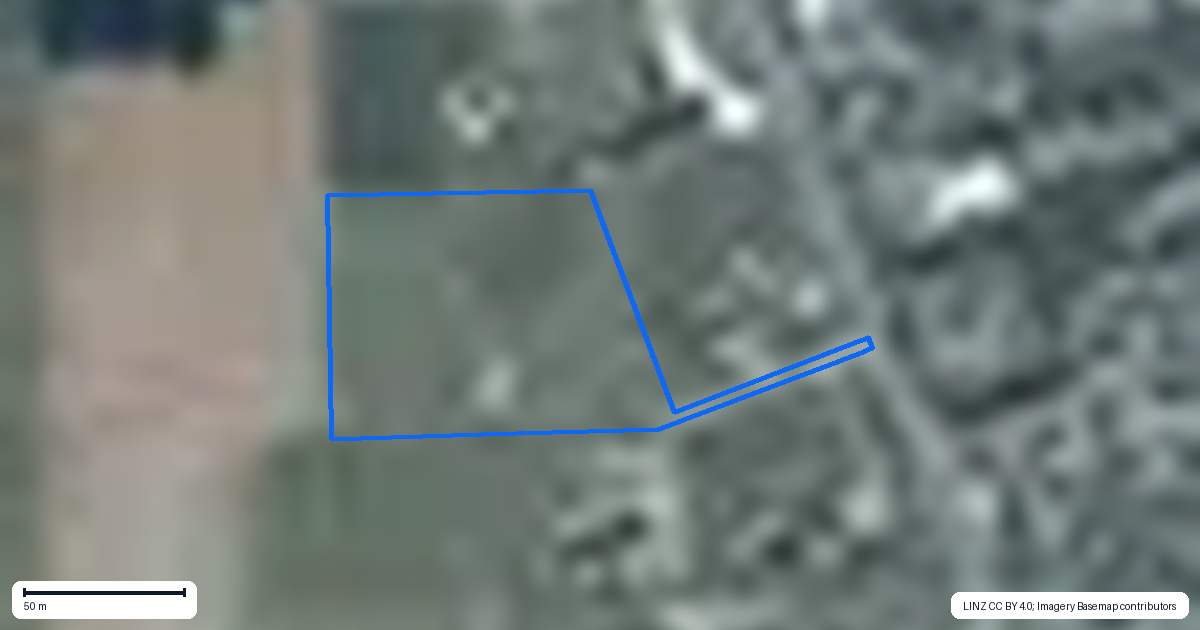 Property context map for 47 Hauschilds Road, Tai Tapu