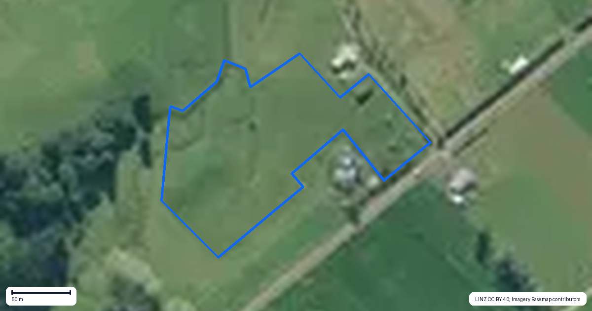 Property context map for 144 Remuera Settlement Road, Ohaeawai, Kaikohe