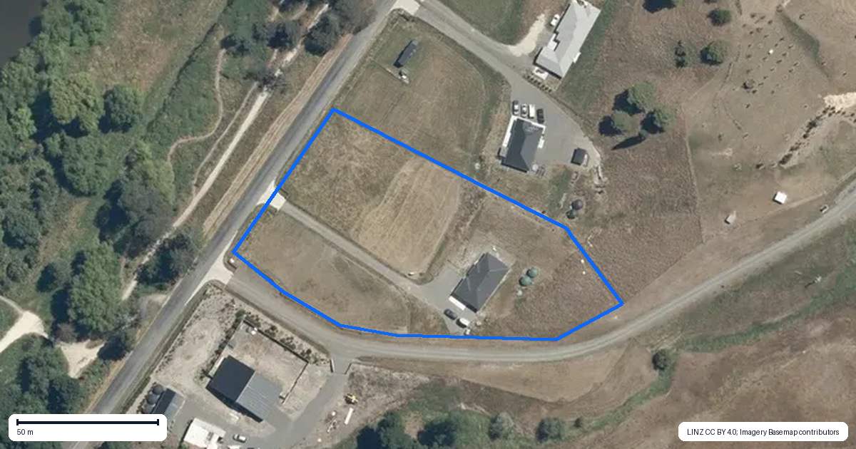 Property context map for 256 Mt Herbert Road, Waipukurau