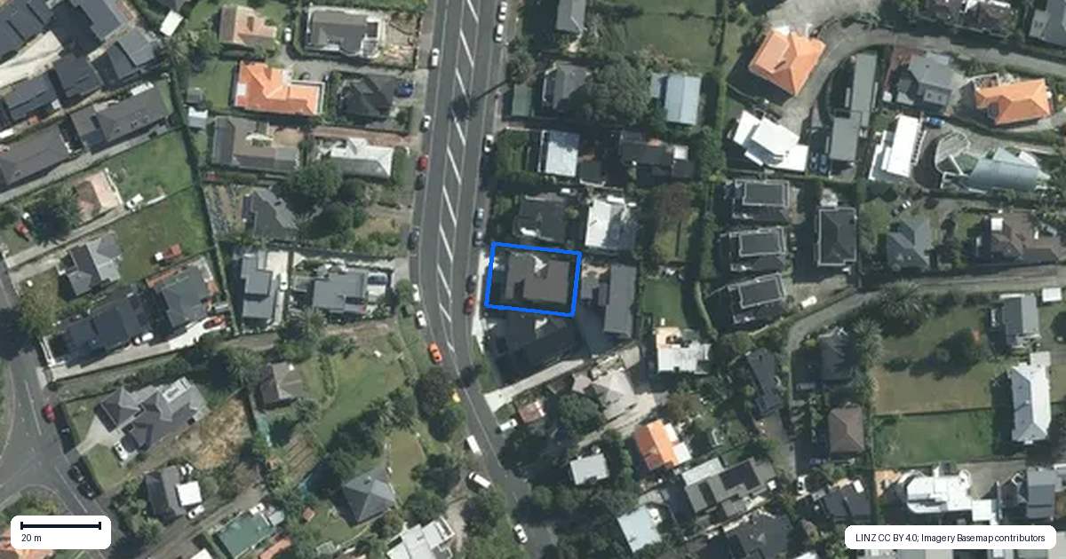 Property context map for 58 Reihana Street, Orakei, Auckland