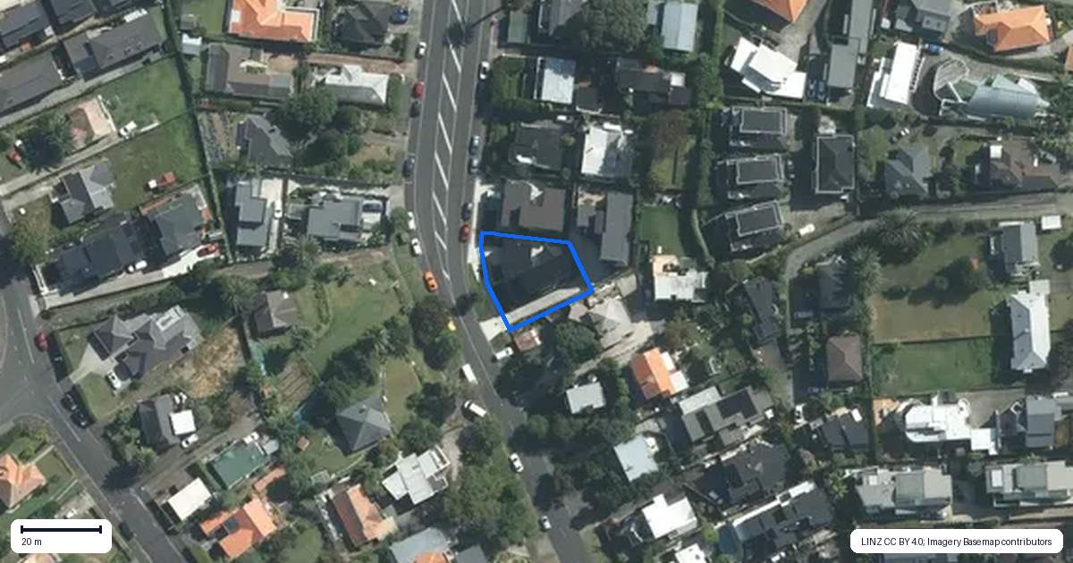 Property context map for 60A Reihana Street, Orakei, Auckland