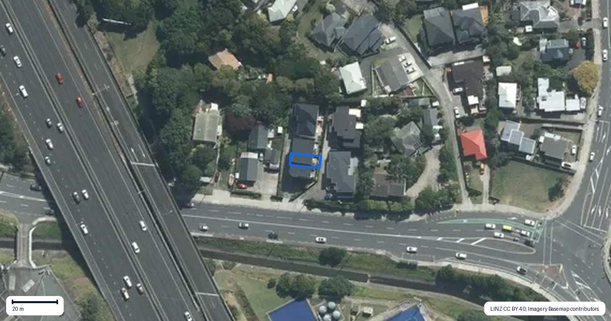 Property context map for 33B Wairau Road, Forrest Hill, Auckland