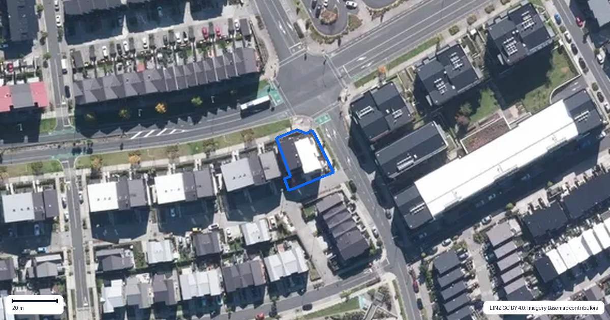 Property context map for 1/33 Nugget Avenue, Hobsonville, Auckland