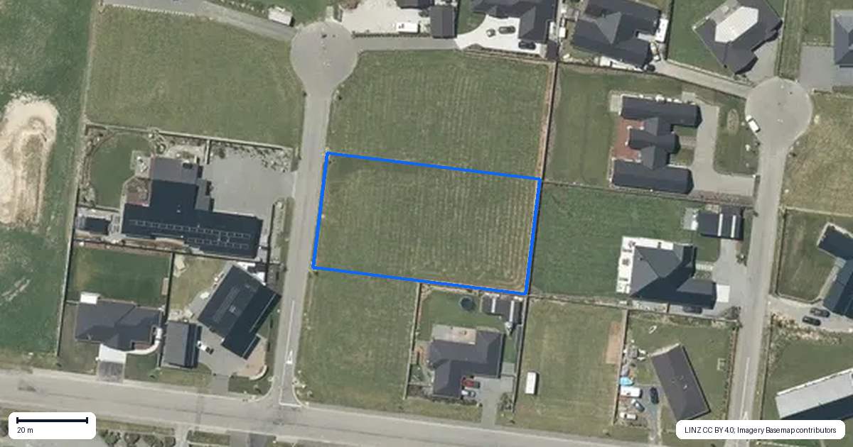 Property context map for 2 Tactician Lane, Methven