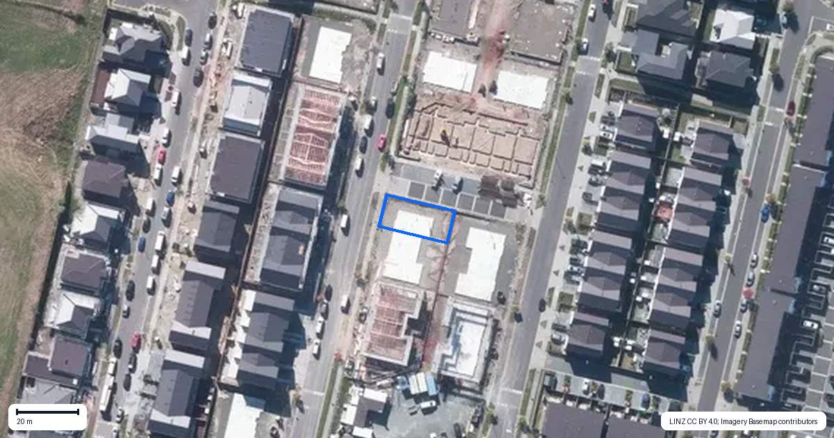 Property context map for 15 Samuel Marsden Place, Whenuapai, Auckland