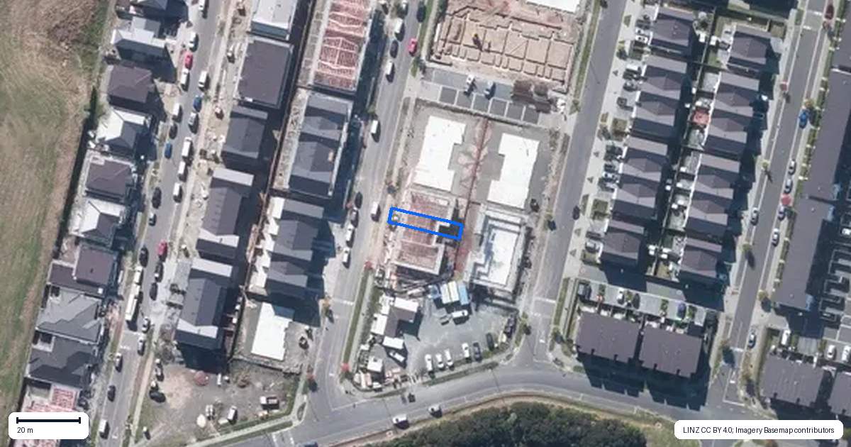Property context map for 5 Samuel Marsden Place, Whenuapai, Auckland