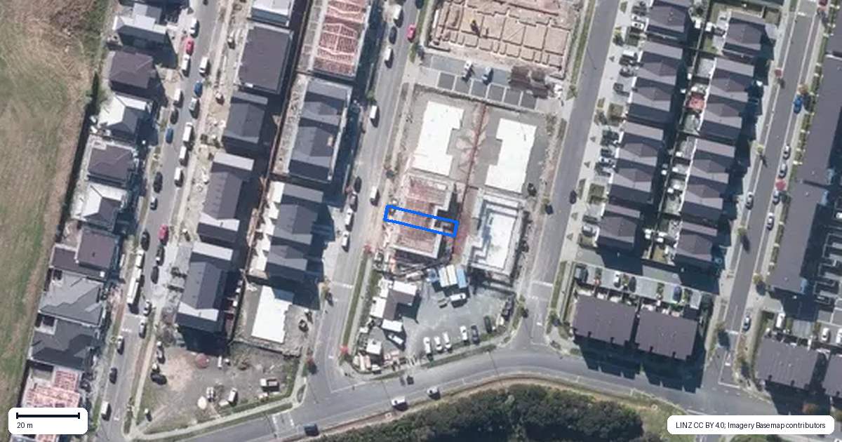 Property context map for 3 Samuel Marsden Place, Whenuapai, Auckland