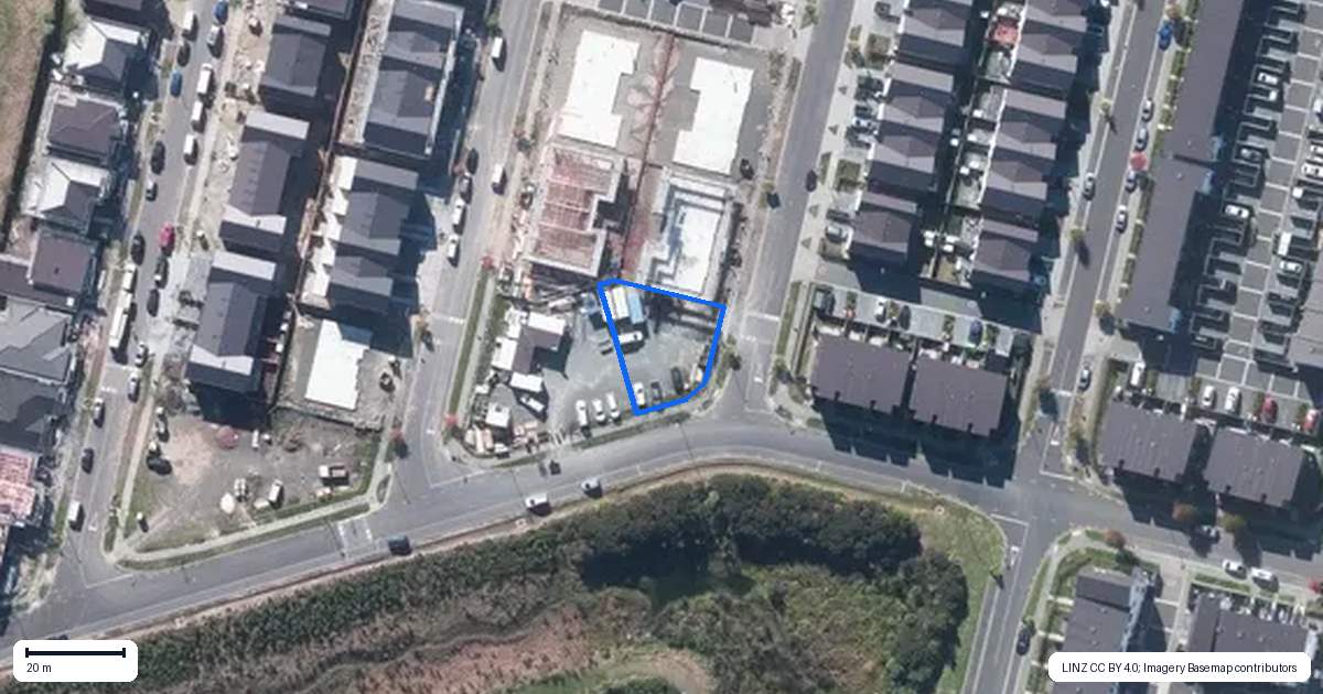 Property context map for 67 Harewood Street, Whenuapai, Auckland