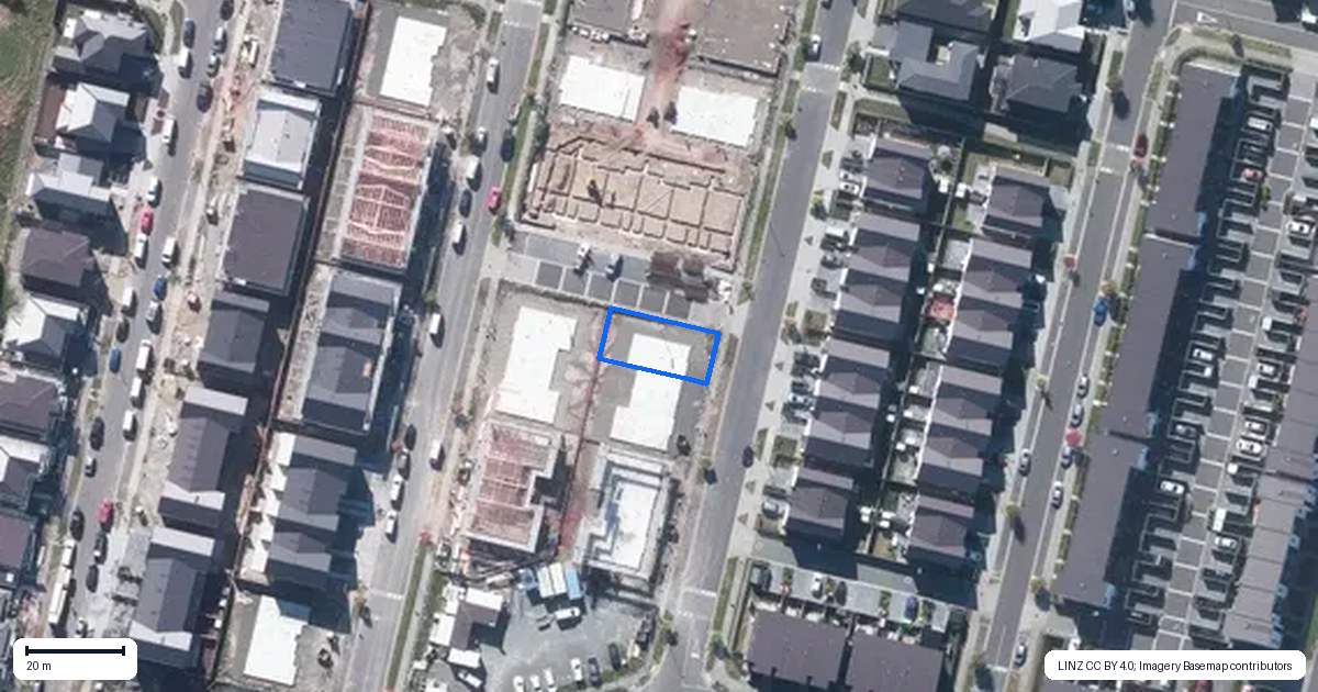 Property context map for 16 Rigby Drive, Whenuapai, Auckland