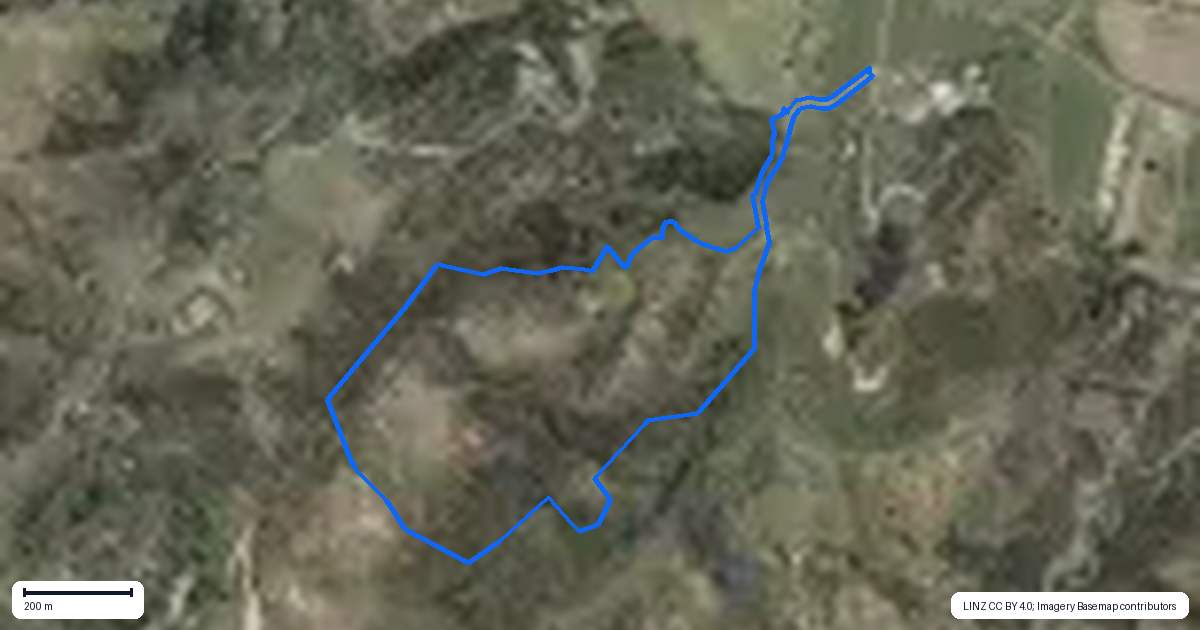Property context map for 16 Linden Close, Eskdale, Napier