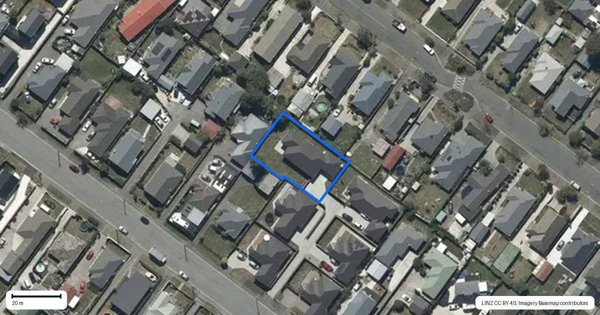 Property context map for 27B Ottawa Road, Wainoni, Christchurch