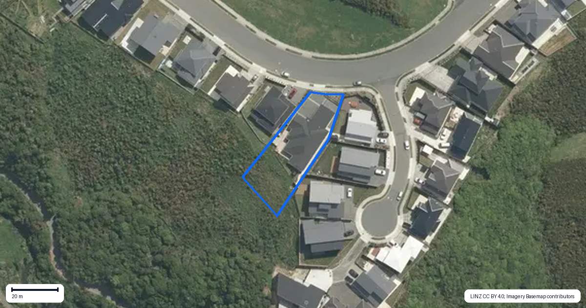 Property context map for 54 Farnworth Terrace, Glenside, Wellington