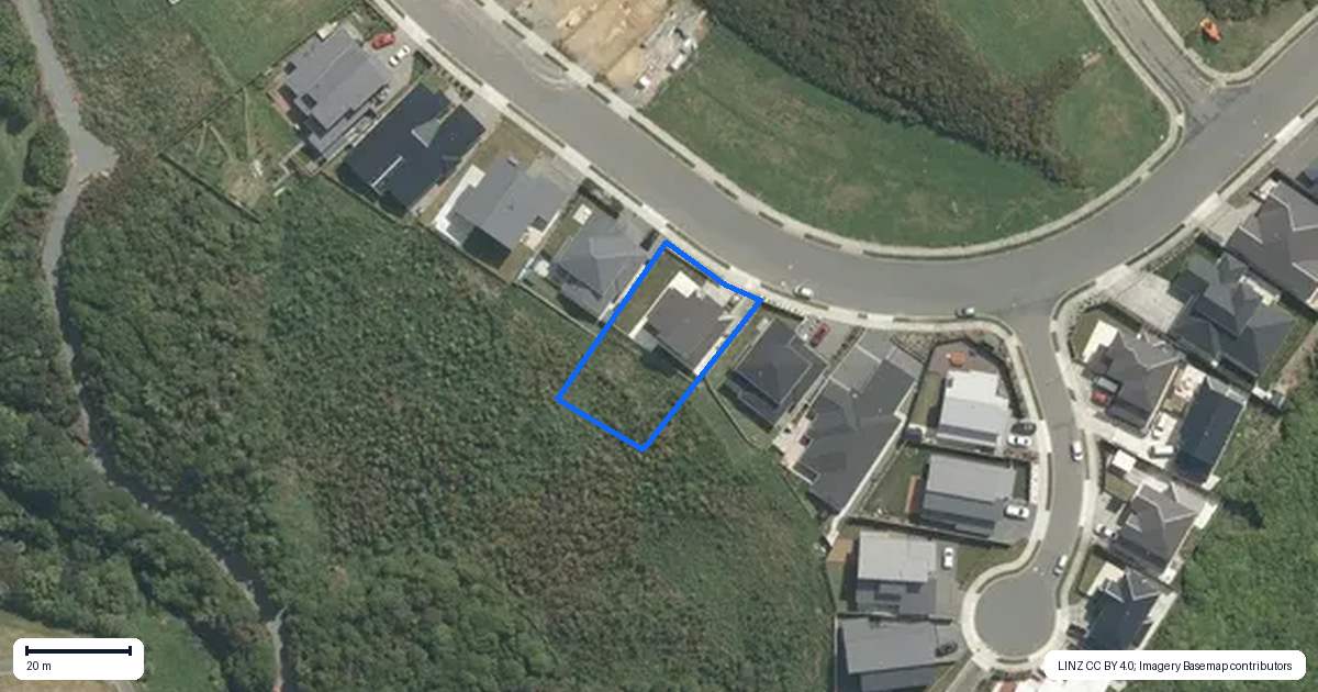 Property context map for 50 Farnworth Terrace, Glenside, Wellington