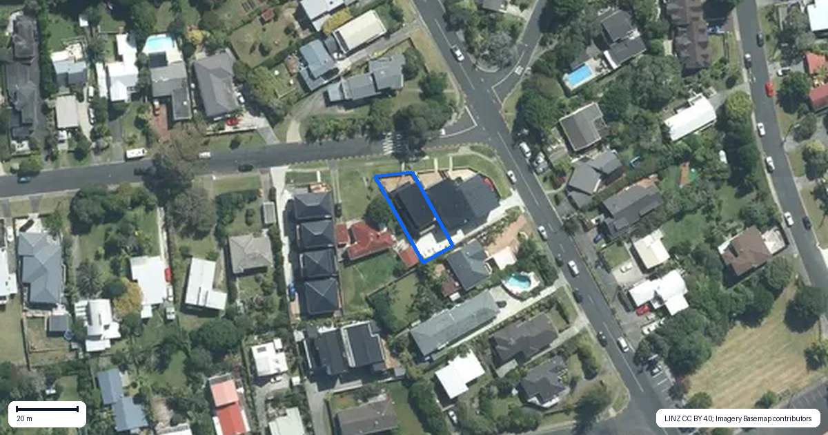 Property context map for 50C Lyons Avenue, Murrays Bay, Auckland