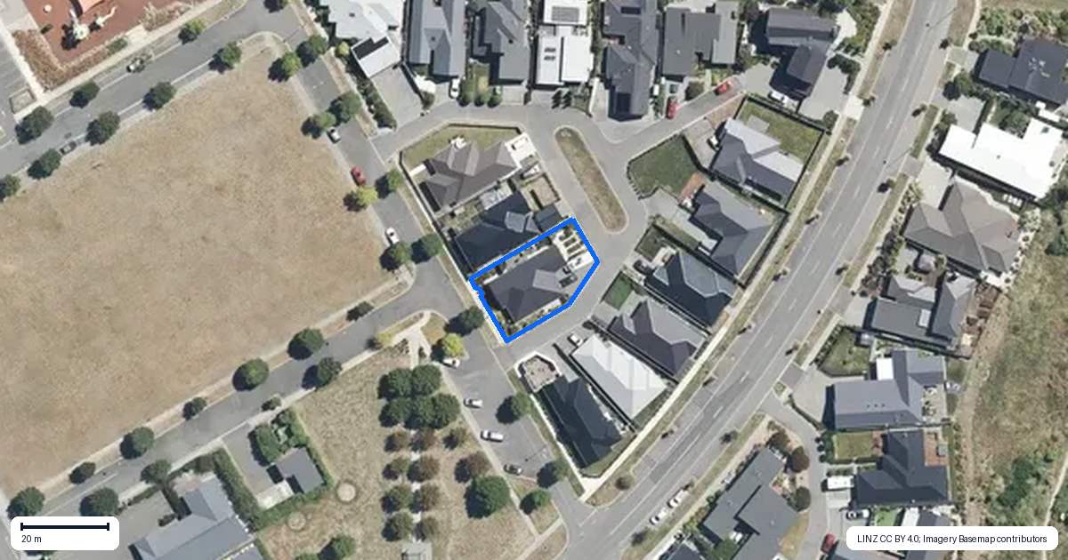 Property context map for 2 Matamata Quay, Pegasus
