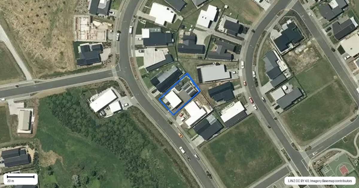 Property context map for 103 Rangitahi Road, Raglan