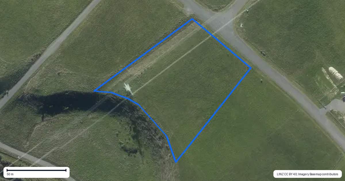 Property context map for 266 Valley Views, Fitzherbert, Palmerston North