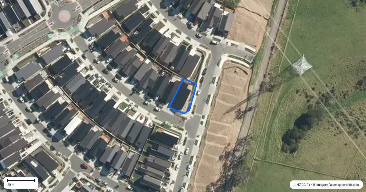 Property context map for 30 Puhikawa Street, Massey, Auckland