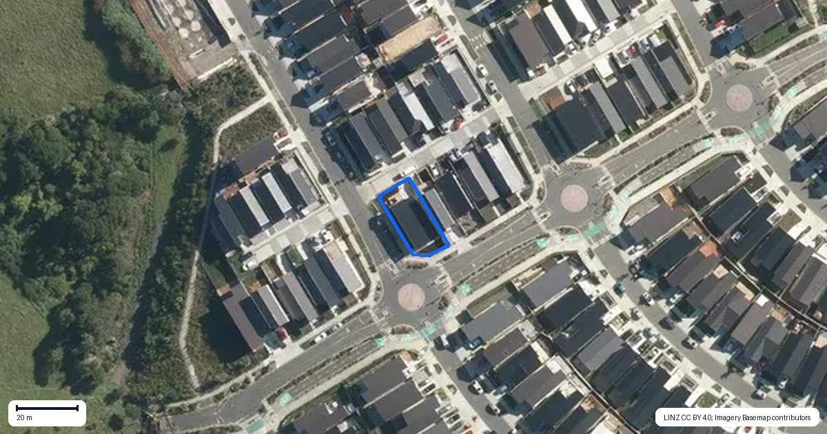 Property context map for 30 Biokovo Street, Massey, Auckland