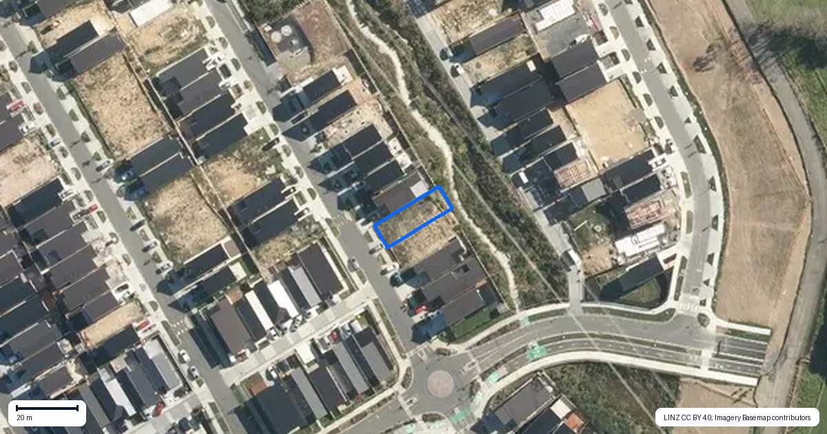 Property context map for 24 Puwha Street, Massey, Auckland