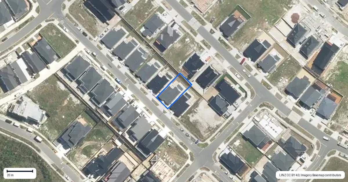 Property context map for 13 Southridge Road, Flat Bush, Auckland