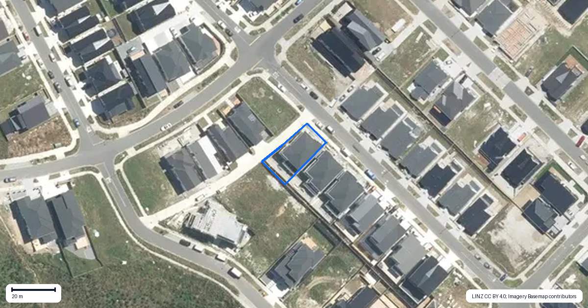 Property context map for 4 Southridge Road, Flat Bush, Auckland