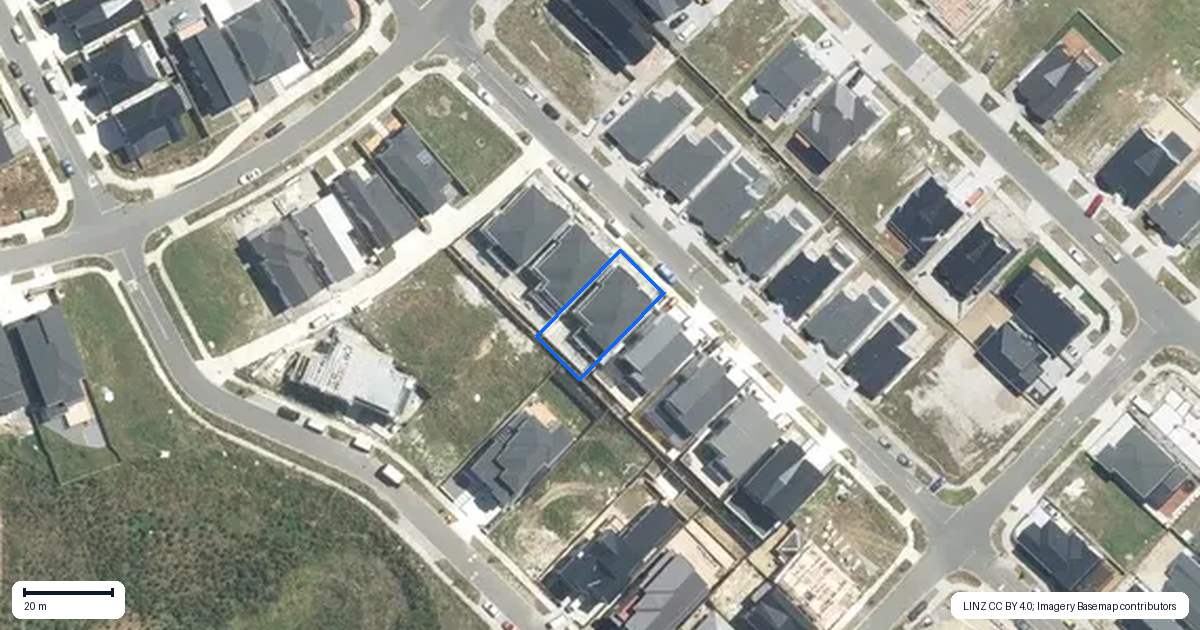 Property context map for 8 Southridge Road, Flat Bush, Auckland