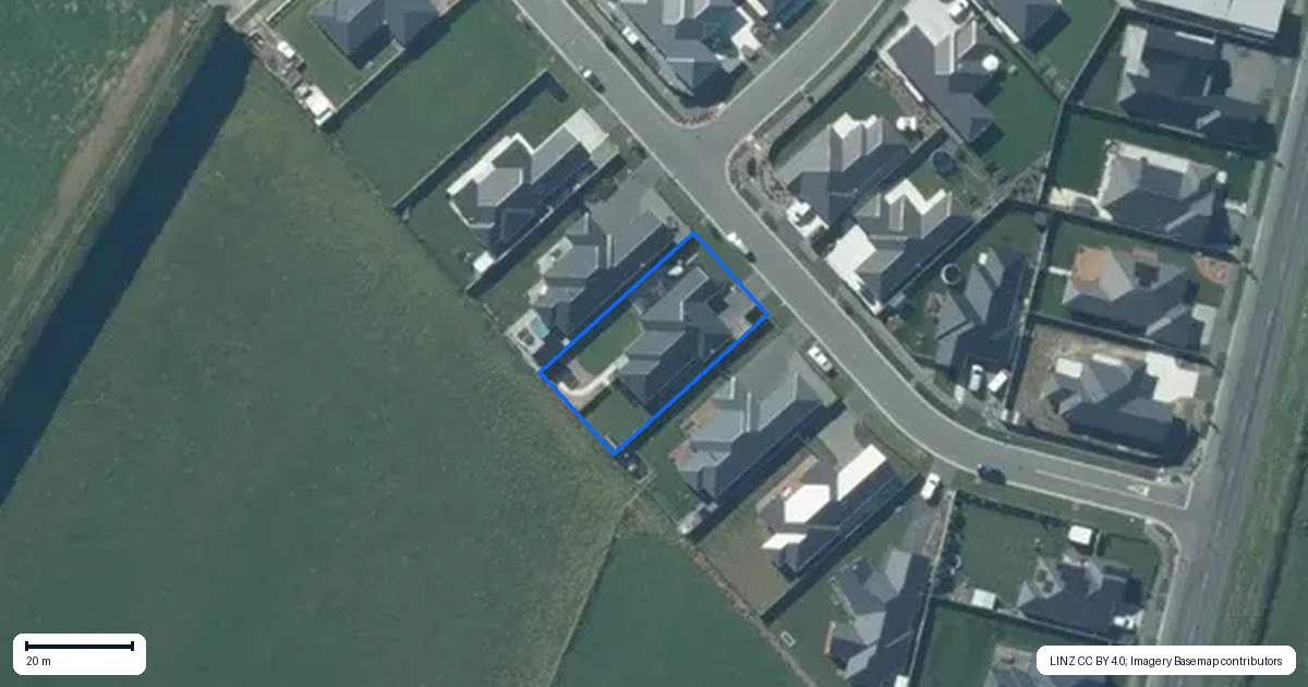 Property context map for 9 Killead Avenue, Darfield