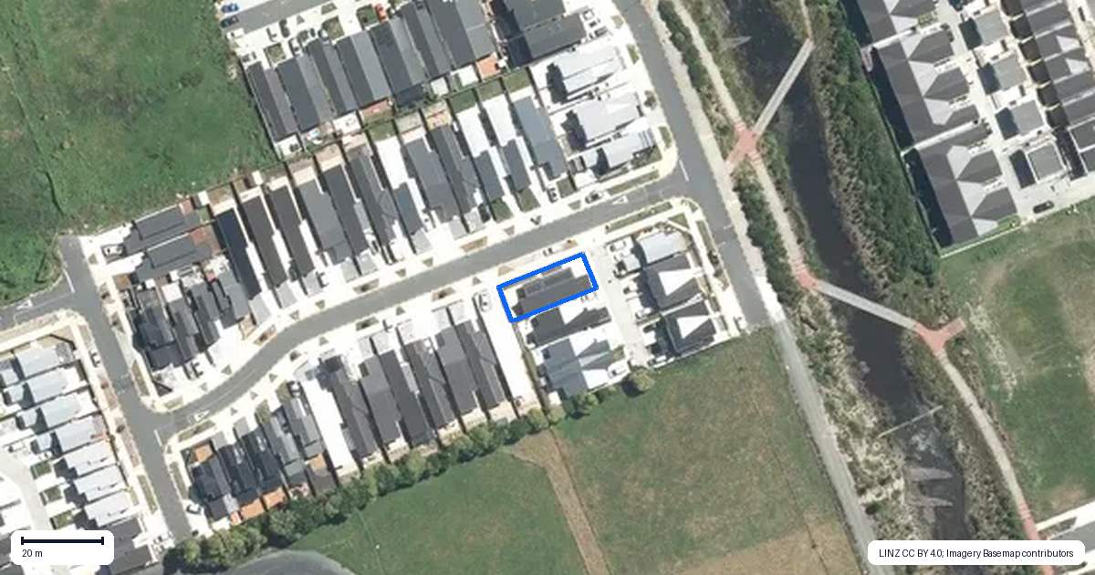 Property context map for 27 Combat Street, Papakura