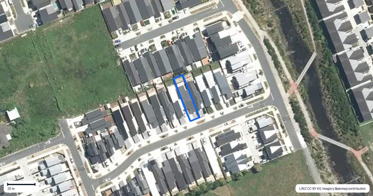 Property context map for 24 Combat Street, Papakura